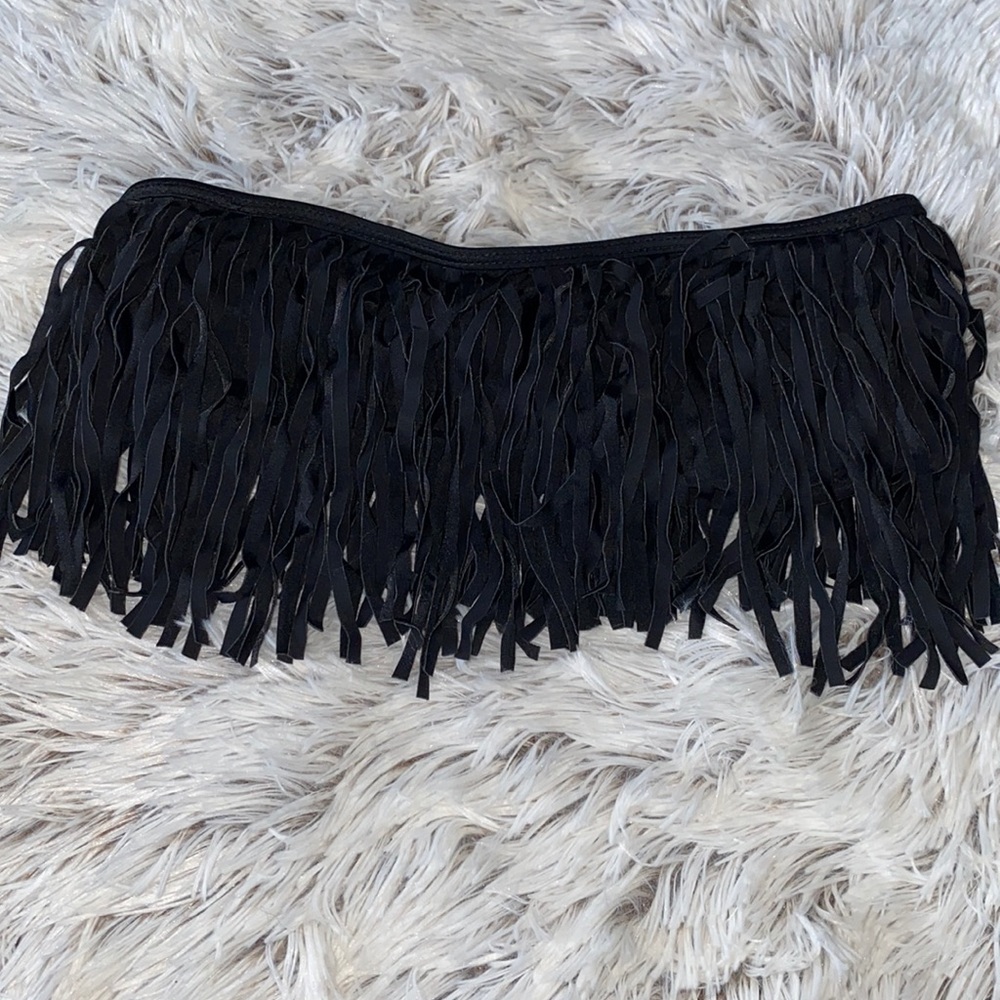 Forever 21 Fringe swim bikini top